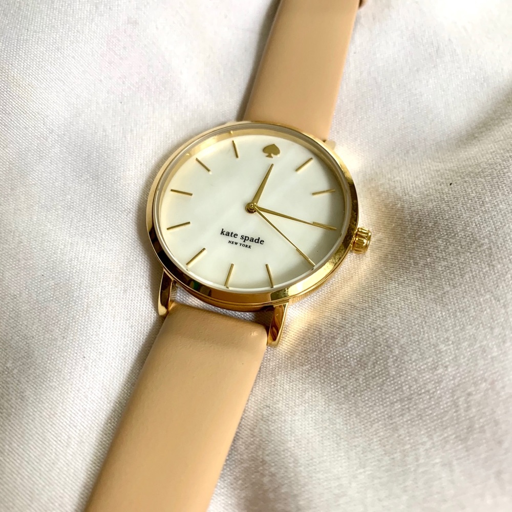 Kate Spade Blush & Gold Watch | worn twice